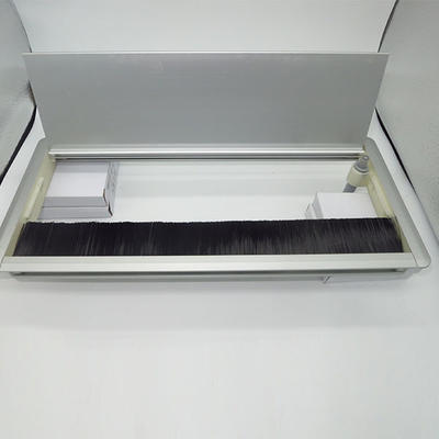 Aluminum alloy+Plastic matt/black/stain buffering aluminium grommet box SWL.1224
