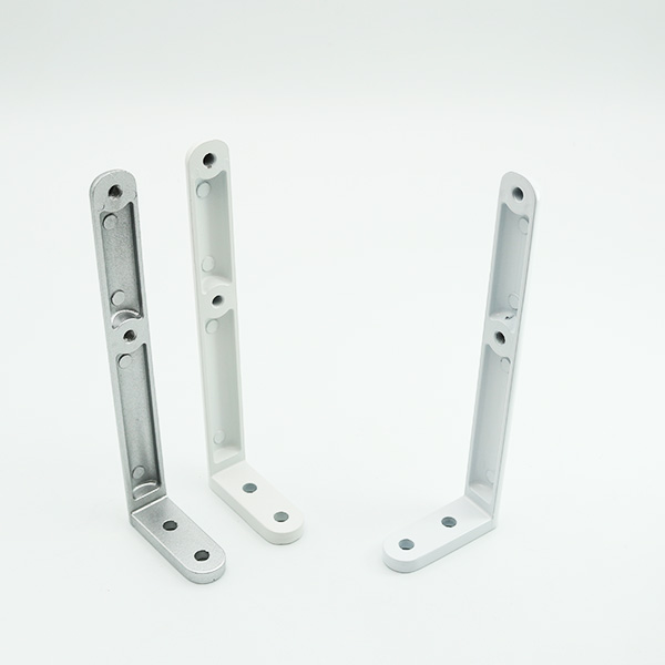 Aluminum Alloy Corrosion-Resistant Sliver, White, Black  Modesty Panel for Desk Bracket SWL. 1262