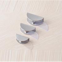 12/10/8mm Stainless Steel Arc glass clamp  Polished Stainless Steel, Satin Stainless Steel or as Required Glass Holder SWL.1447