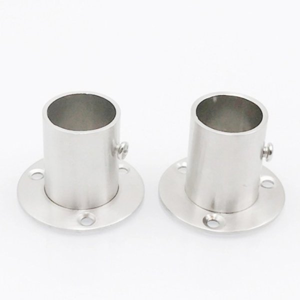 19/22/25/32mm Stainless Steel Corrosion-Resistant Tall Flange Towel Holder SWL.3332