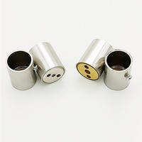 19/22/25/32mm  Stainless Steel Corrosion-Resistant Cylinder Shape Wardrobe Steel Pipe SWL.3336