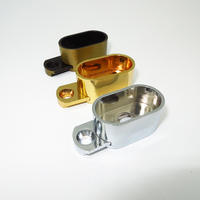 16/19mm Zinc alloy Chrome plated/Bronze/Golden Hanging Rail Tube Support Divided Folding Shelf Bracket SWL. 3205