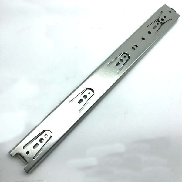 45mm Cold-Rolling Steel 1.2*1.2*1.5mm;  Zinc Plated; Black; Blue Kitchen Cabinet Drawer Slide Parts SWL. 3806