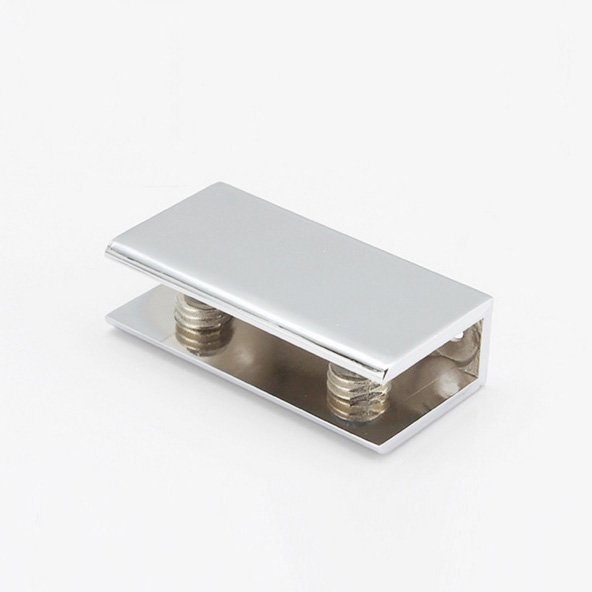12mm zinc alloy square glass clamp SWL.1444-1